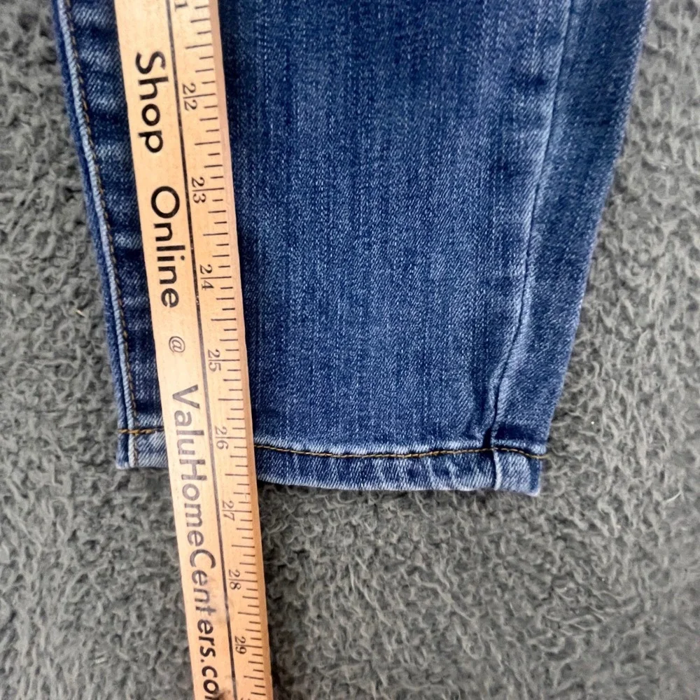 Judy Blue Los Angeles Relaxed‎ Fit Blue Denim Jeans Women Size 27 Distressed